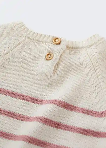 Jersey Stripe Rosa Talla 67 Niños Mango