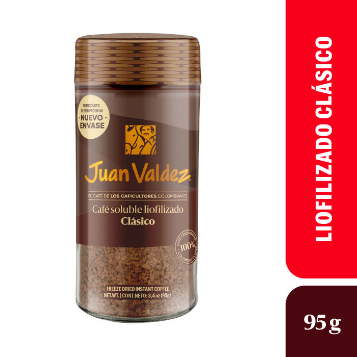 Juan Valdez Café Soluble Liofilizado Clásico 95 g