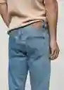 Jean Ben Dirty Claro Talla 44 Hombre Mango