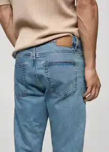 Jean Ben Dirty Claro Talla 44 Hombre Mango