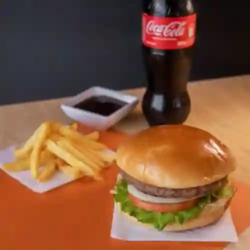 Combo hamburguesa sencilla