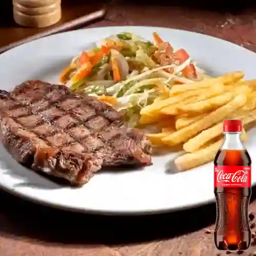 Combo Churrasco Pequeño + Coca Cola Original 400 ml