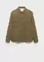 Chaqueta Alicudi Khaki Talla S Hombre Mango