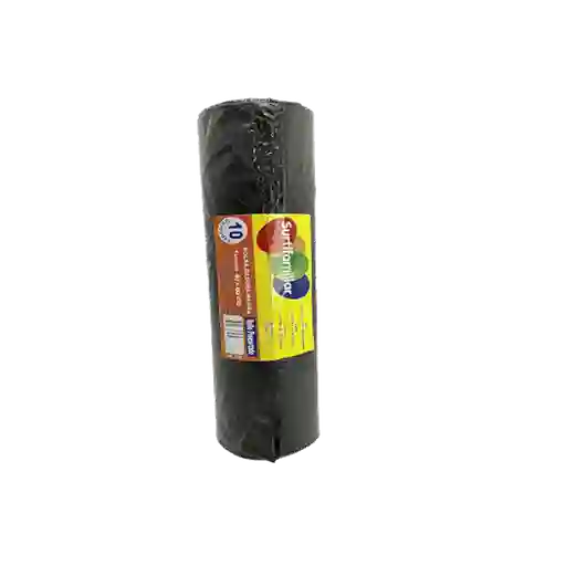 Surtifamiliar Bolsa Para Basura 45x60 Negra