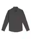 Camisa Dyed Twill Gris Foca Oscuro Talla M Chevignon