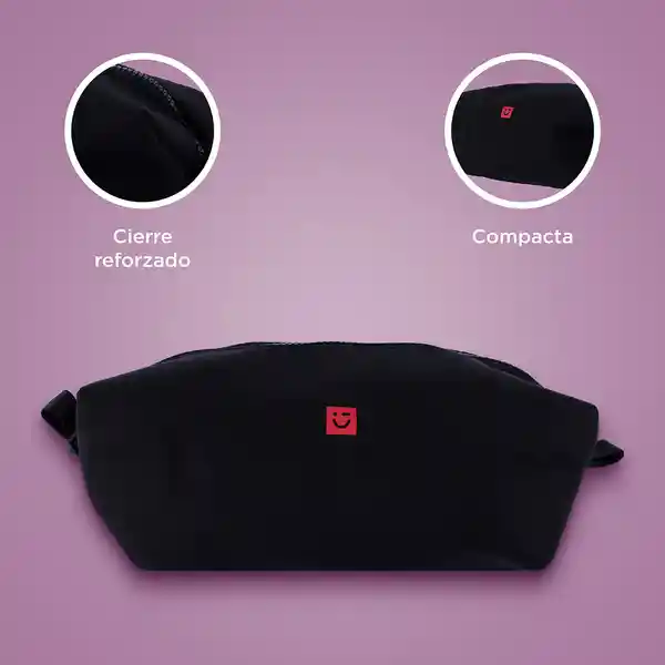 Cosmetiquera Unisex Serie Negro Miniso
