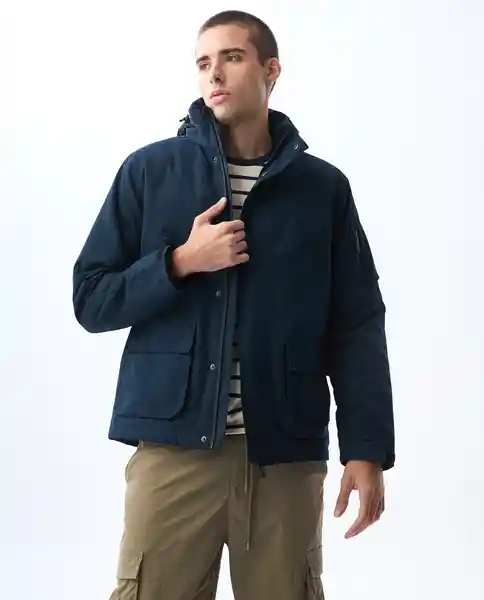 Chaqueta Hombre Azul Talla M 821G002_AZU194020 Americanino