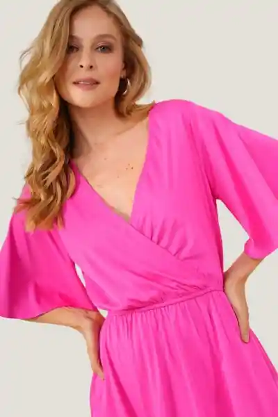 Vestido Aruba Color Fucsia Talla M Ragged