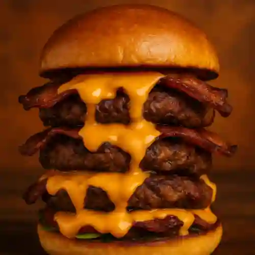 Hamburguesa Triple