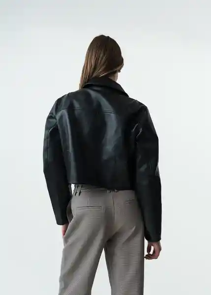 Chaqueta Mujer Negro Puro Ultraoscuro Talla L 023G033 Naf Naf