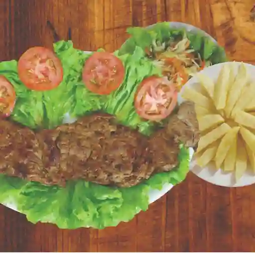 Carne a la plancha - solomo de res