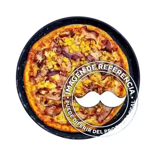 Pizza Grande Piña y Tocineta