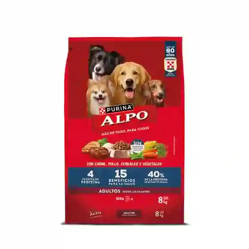 Alpo Alimento Seco Para Perro Adultos Todos Los Tamaños