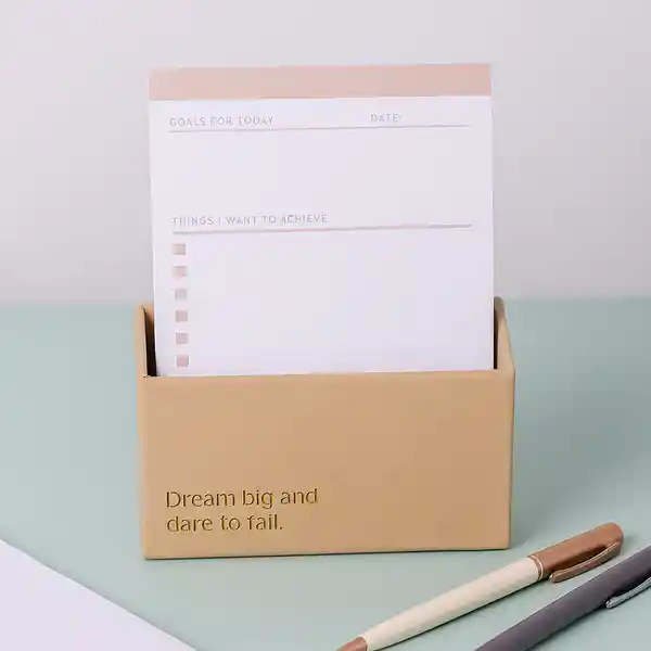 Block de Notas 90 Hojas Khaki Miniso