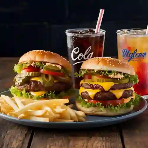 Hamburguesa 2x1