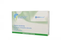 Feveny Estrógenos Conjugados 28 Tabletas (0.625 mg)