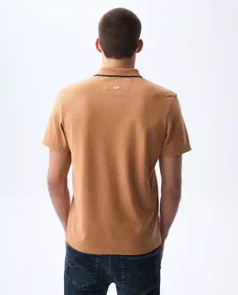 Camiseta Hombre Café Talla M 801G005_CAF161336 Americanino