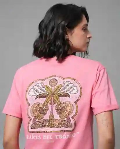 Camiseta Mujer Rosa M 203G000_ROS161731 Rifle