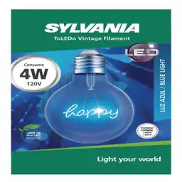 Sylvania Led Vintage Film G125 4W Happy P27131-19