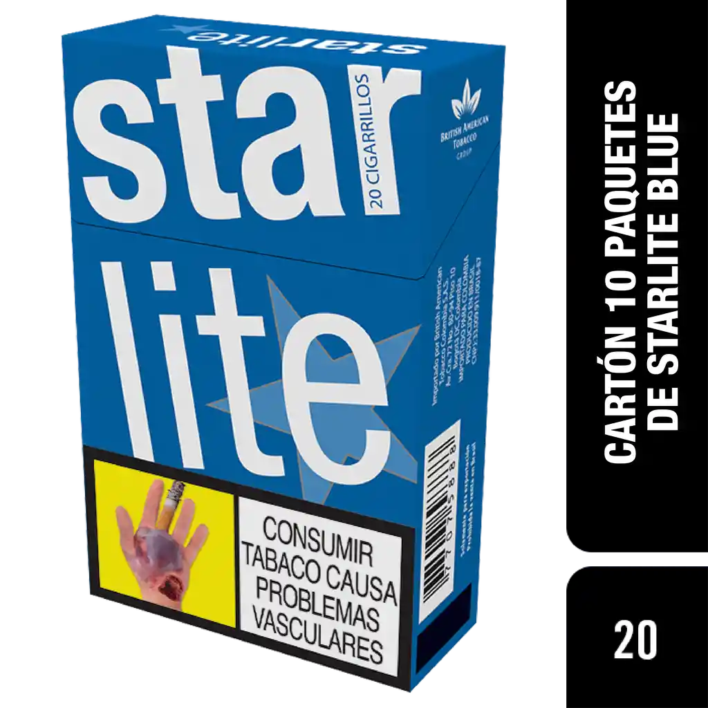 Starlite Cigarrillos Blue