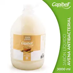 Capibell Jabón Líquido Antibacterial Avena