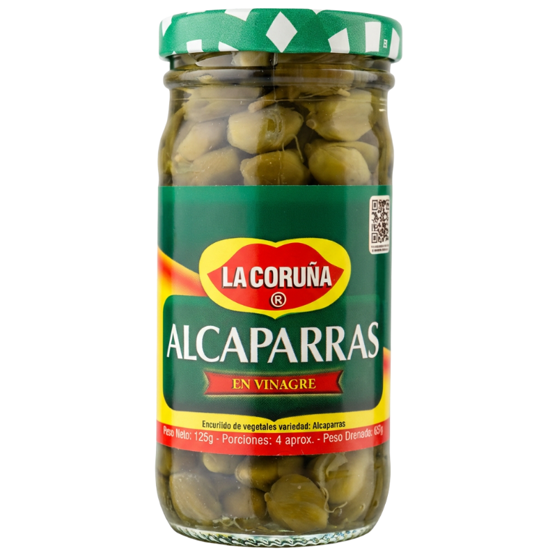 Alcaparras en Vinagre La Coruña 125g