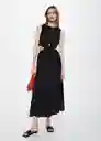 Vestido Willow Negro Talla Xs Mujer Mango