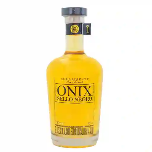 Aguardiente Onix Sello Negro 24 Grd S/a