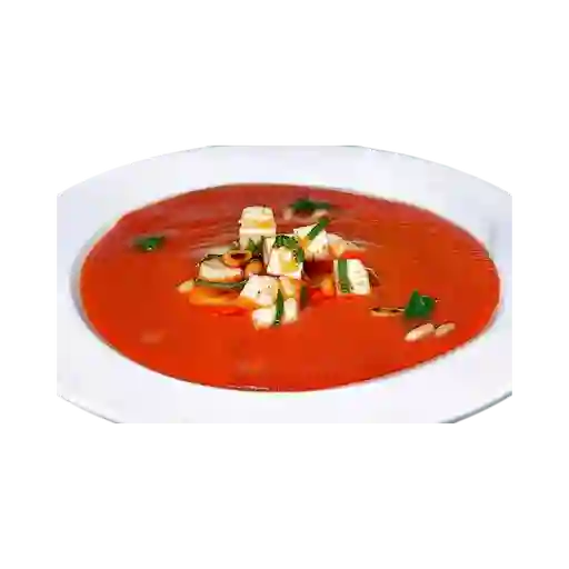 Sopa de Tomate y Pesto