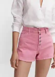 Short Iris Chicle Talla 40 Mujer Mango