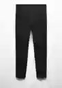 Pantalón Dublino Negro Talla 44 Hombre Mango