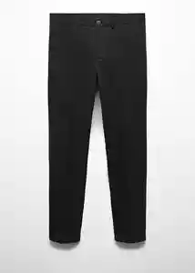 Pantalón Dublino Negro Talla 44 Hombre Mango