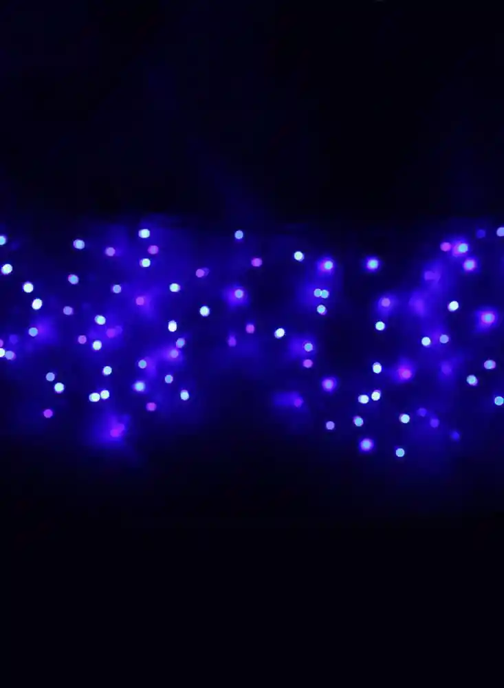 150 Luces Led Cascada Azul Finlandek 1 U