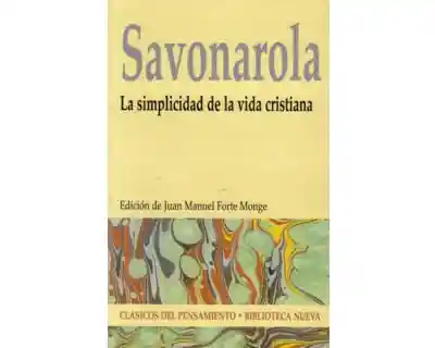La Simplicidad de La Vida Cristiana
