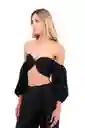 Top Paradise-Negro XS Mercedes Campuzano