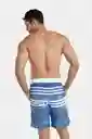 Pantaloneta Pacific Stripes 20 Pulgadas Hombre Talla M