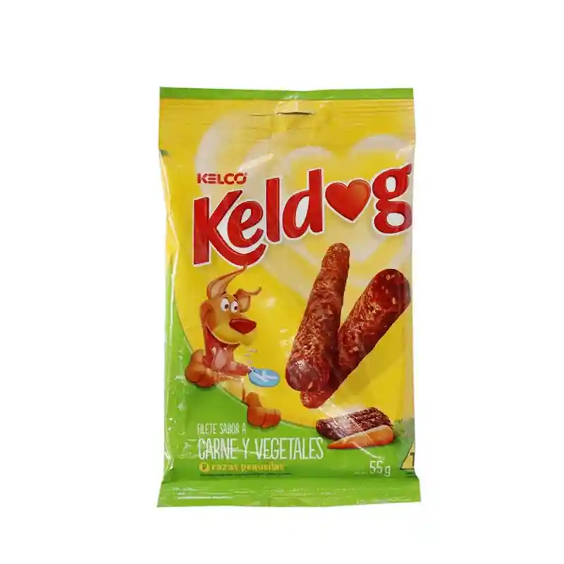 Keldog Snack para Perro Raza Pequeña Sabor Carne 