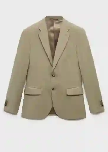Blazer Americana Milan Verde Talla 50 Hombre Mango