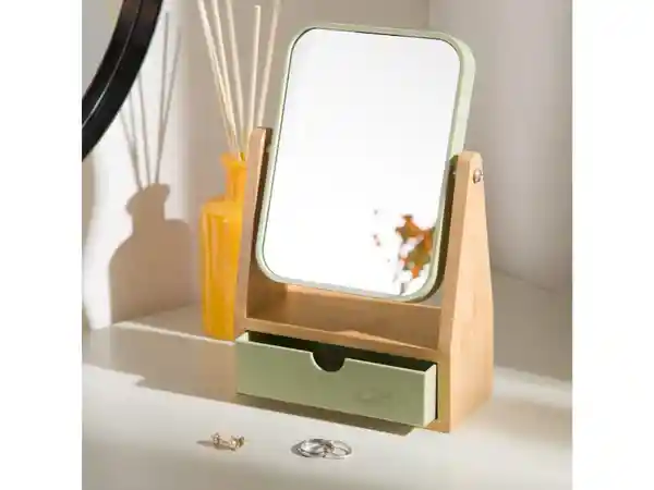 Espejo Baño Con Cajonera Organizador Casaideas