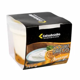 Yogurt Griego Colsubsidio Maracuyá