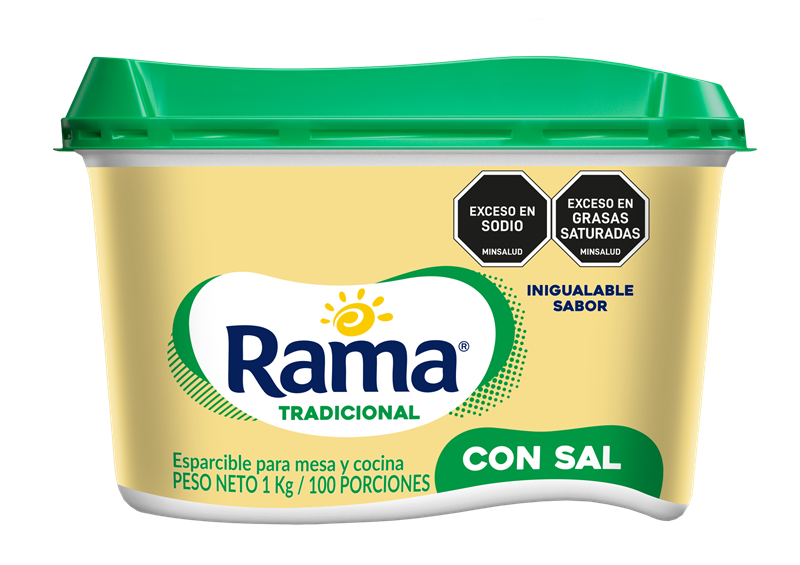 Margarina Esparcible Rama con Sal 1000g
