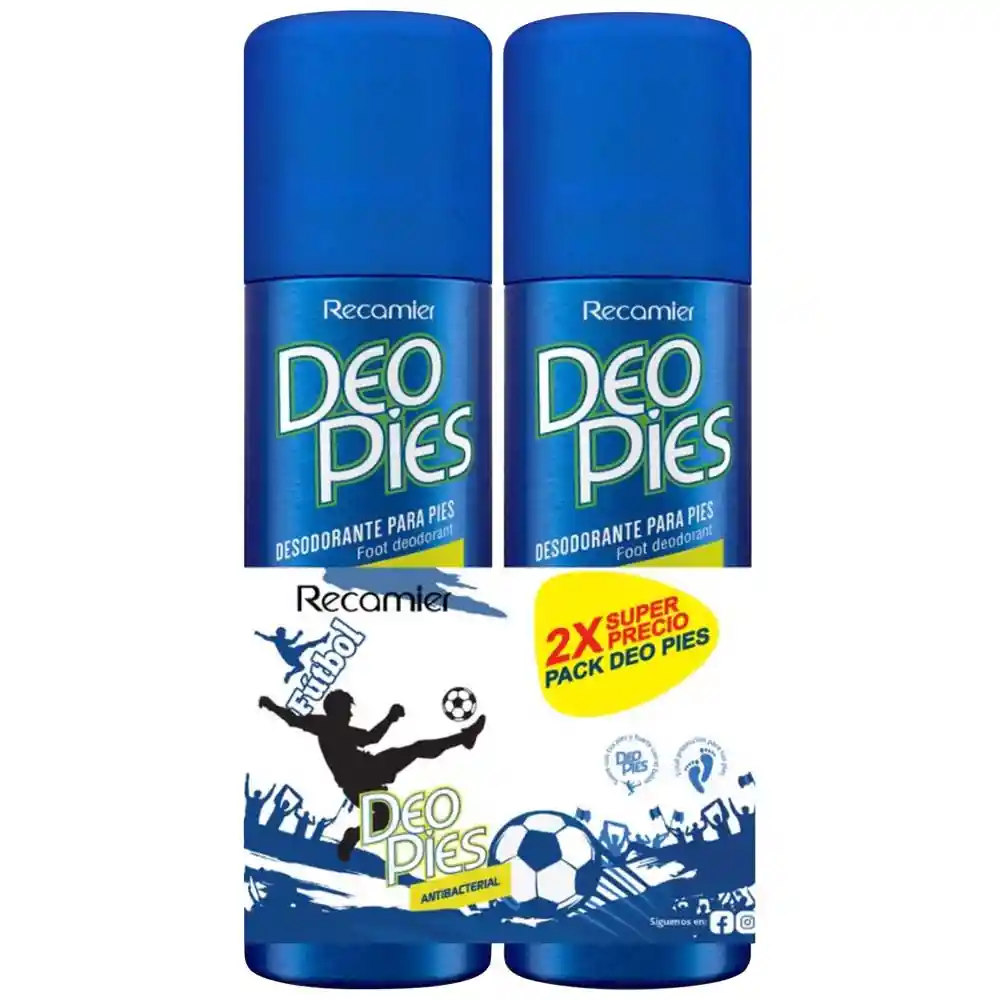 Deo Pies Desodorante Antibacterial en Spray