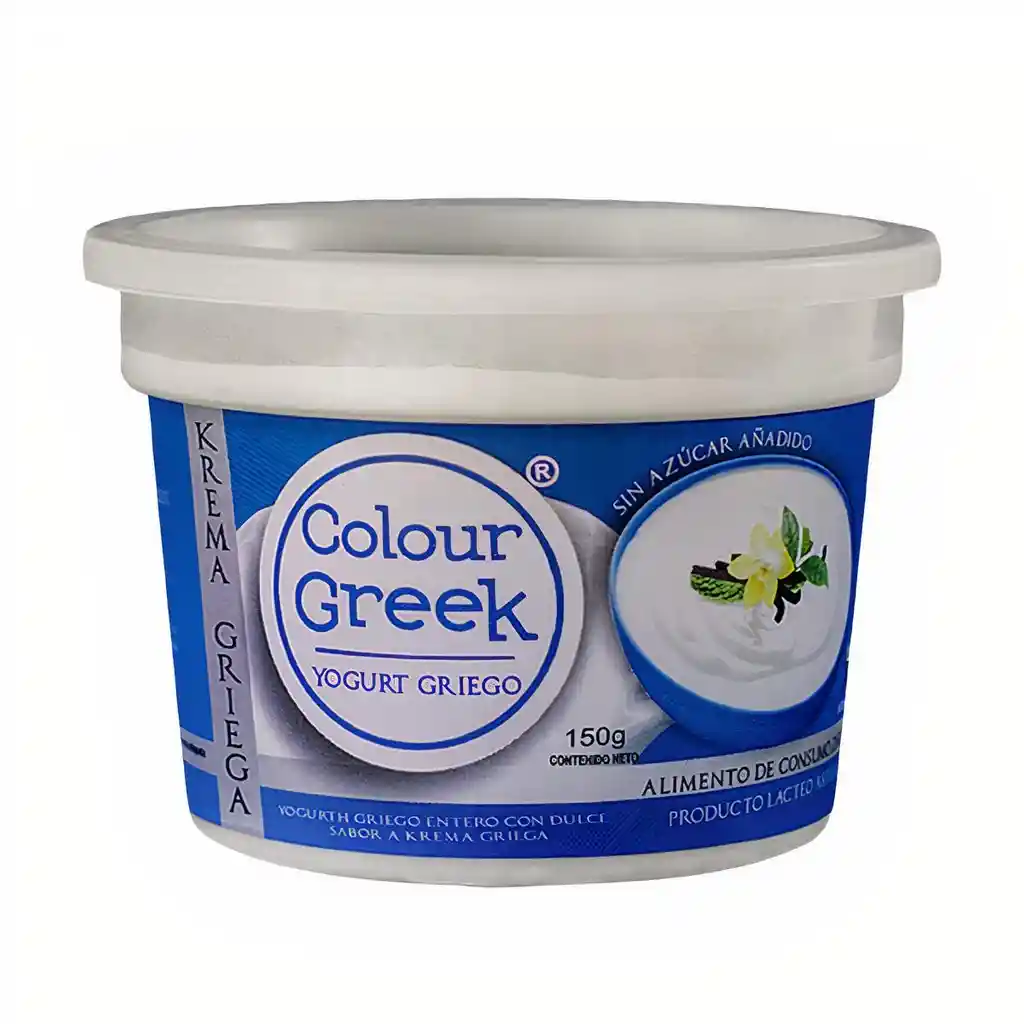 Colour Greek Yogurt Griego Entero