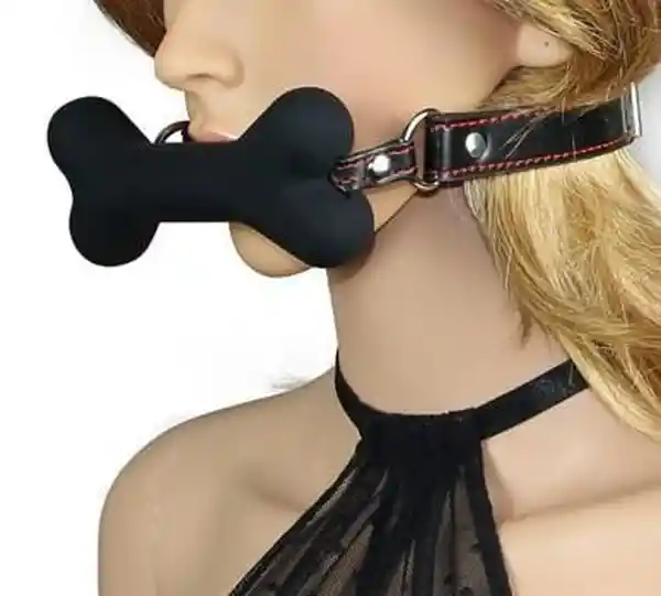 Fetish Accesorio Bondage Dog Bone Gag