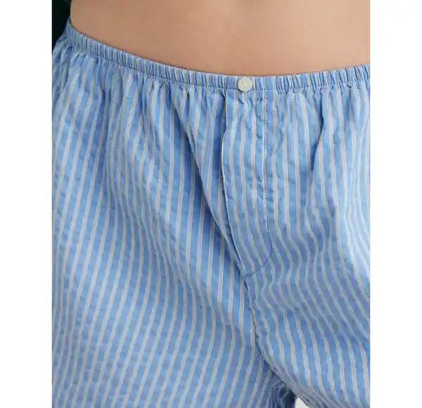 Short de Pijama Aerie Azul Talla MEDIUM American Eagle
