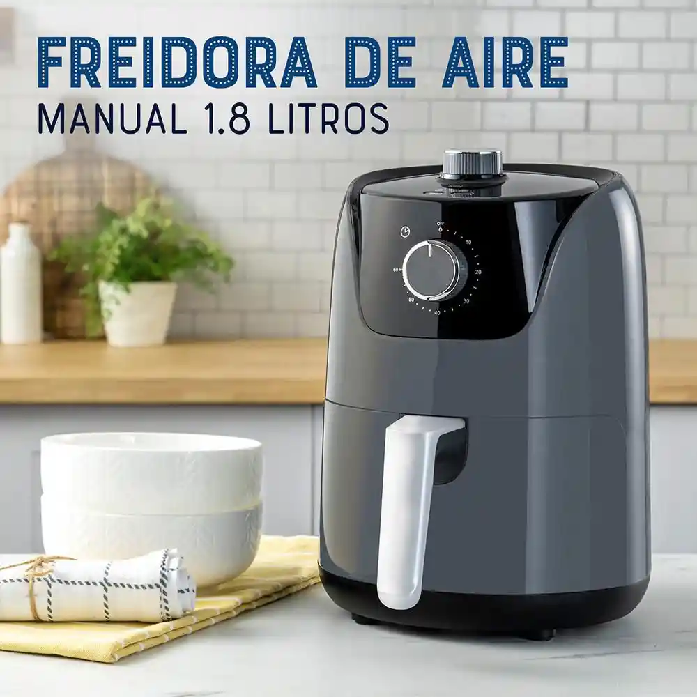 Oster Freidora De Aire1.8L Manual Negro