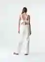 Enterizo Lara Mujer Crudo Puro Claro Talla L 563G332 Naf Naf