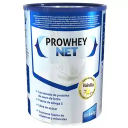 Prowhey Net Alimento en Polvo Sabor a Vainilla