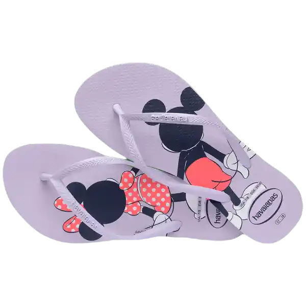 Sandalias Disney Lila Calm Talla 42 4141203 Havaianas