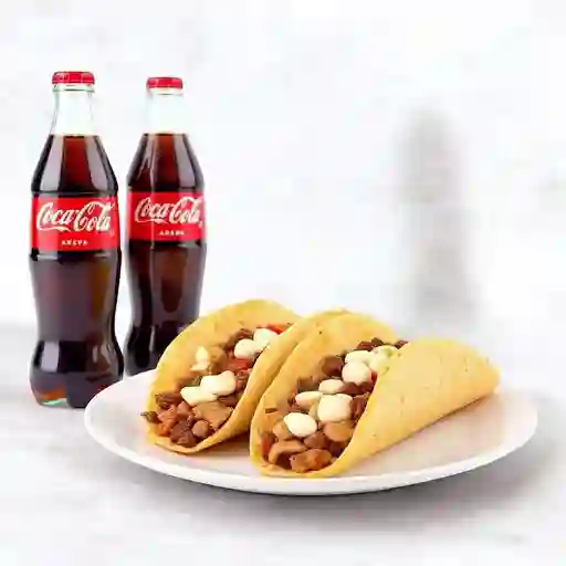 Combo Arepas + Gaseosa